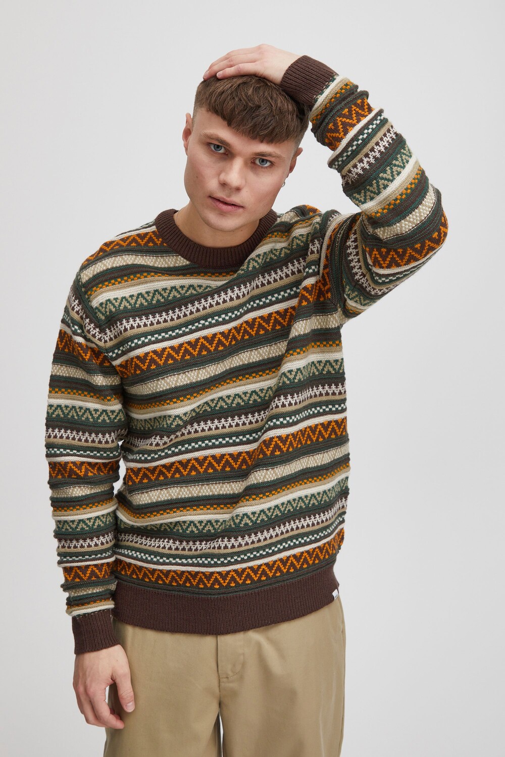 Пуловер !SOLID Strick SDGardar, коричневый
Пуловер !SOLID Strick SDGardar, коричневый