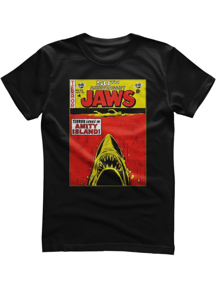 Футболка JAWS 50th Anniversary T-Shirt черного цвета Jaws, Черный, Футболка JAWS 50th Anniversary T-Shirt черного цвета Jaws
Футболка JAWS 50th Anniversary T-Shirt черного цвета Jaws, Черный, Футболка JAWS 50th Anniversary T-Shirt черного цвета Jaws
