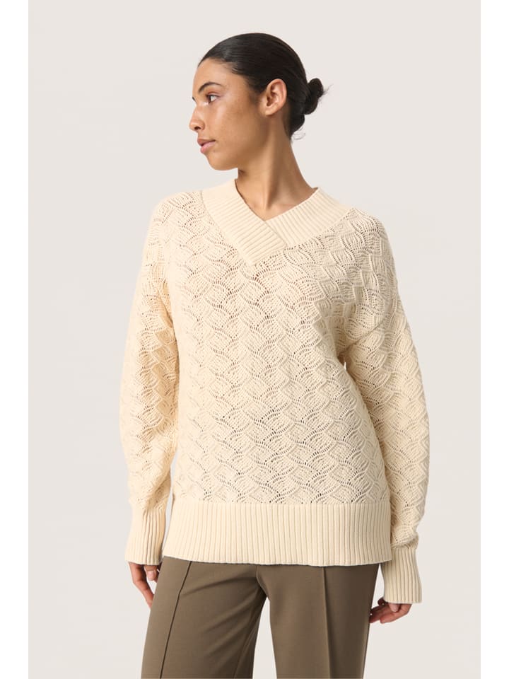 Свитер Soaked in Luxury, кремовый 
Свитер Soaked in Luxury, кремовый