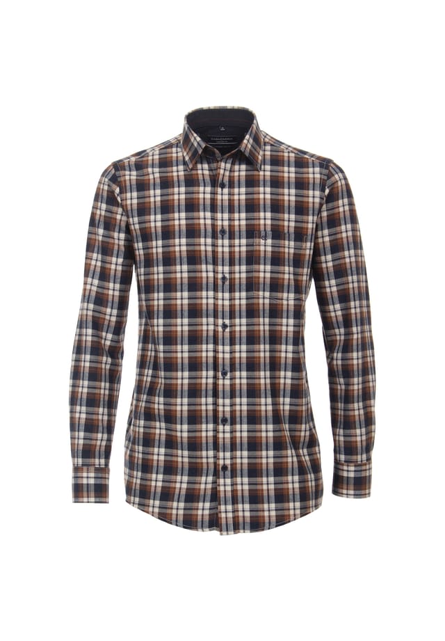 Рубашка фланелевая клетчатая комфортный крой Casamoda, синий
Рубашка фланелевая клетчатая комфортный крой Casamoda, синий