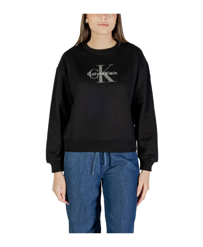 Толстовка с круглым вырезом и принтом Calvin Klein Jeans, черный
Толстовка с круглым вырезом и принтом Calvin Klein Jeans, черный