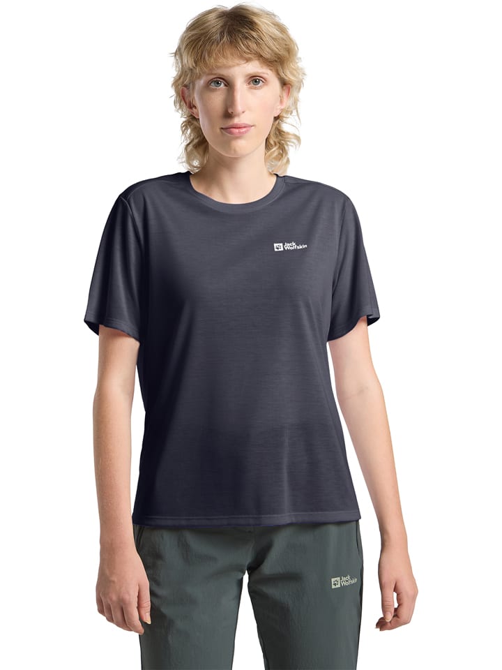 Jack Wolfskin функциональная рубашка "Воннан" темно-синего цвета
Jack Wolfskin функциональная рубашка "Воннан" темно-синего цвета