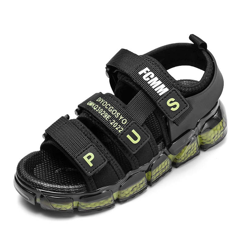 Детские сандалии FCMM, черный/зеленый
Детские сандалии FCMM, черный/зеленый