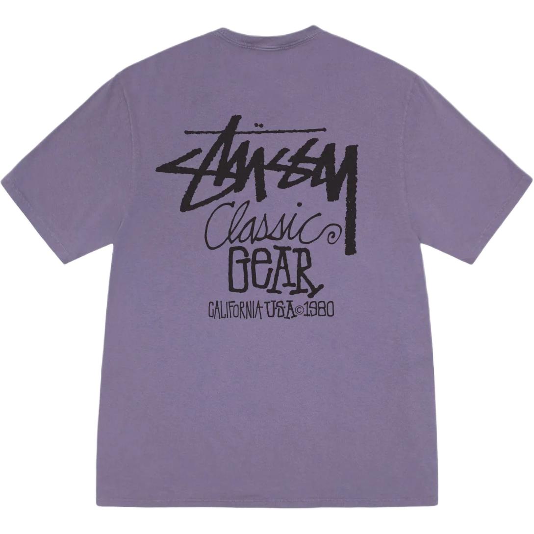Классическая футболка с пигментной окраской Stussy, фиолетовый
Классическая футболка с пигментной окраской Stussy, фиолетовый