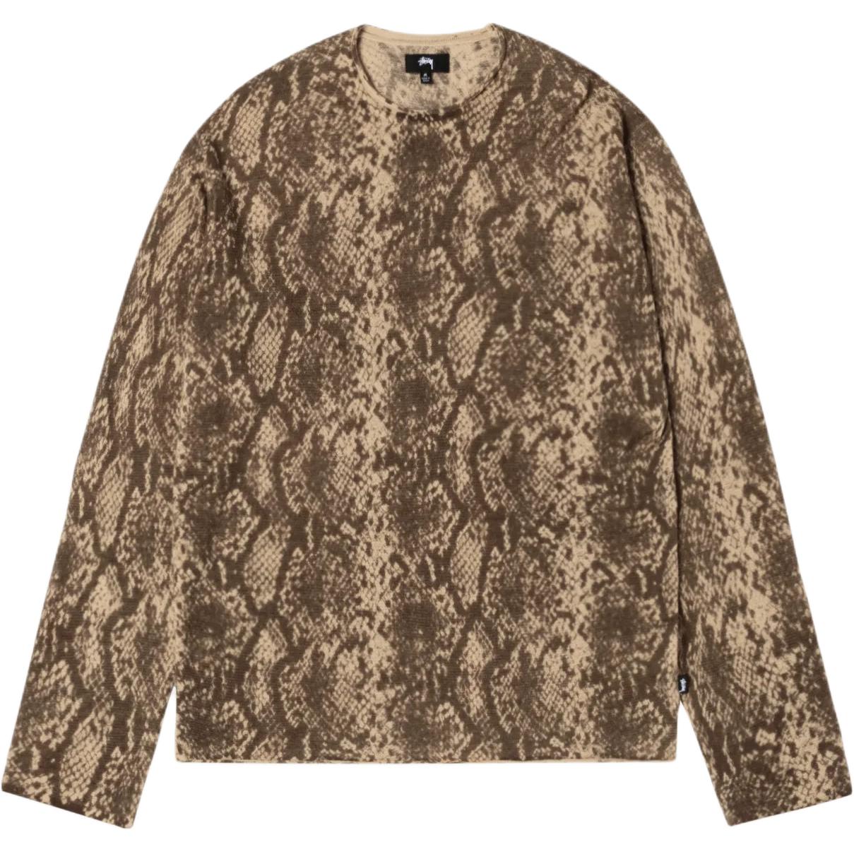 Джемпер FW25 PYTHON KNIT CREW Knitwear Unisex Stussy, хаки
Джемпер FW25 PYTHON KNIT CREW Knitwear Unisex Stussy, хаки