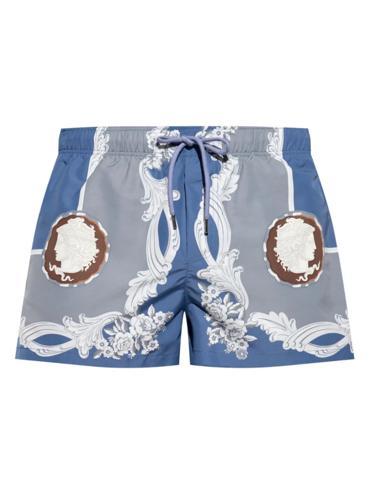 Плавки-шорты с принтом Versace Barocco, синий
Плавки-шорты с принтом Versace Barocco, синий