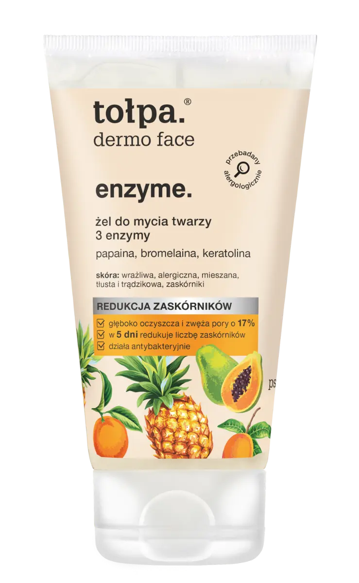 Tołpa Dermo Face Sebio 3 Enzymy гель для лица, 150 ml
Tołpa Dermo Face Sebio 3 Enzymy гель для лица, 150 ml