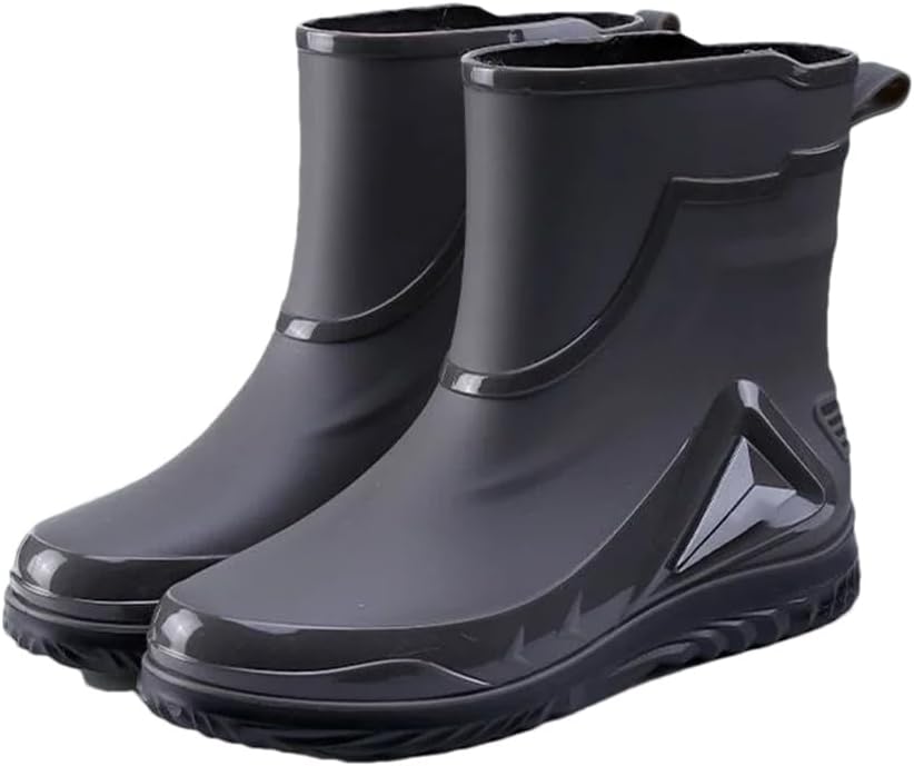 Мужские водонепроницаемые резиновые сапоги Wjnvfioo с завязками, нескользящие, на плоской подошве, модные сапоги для дождливой погоды, 40 No Cotton1
Мужские водонепроницаемые резиновые сапоги Wjnvfioo с завязками, нескользящие, на плоской подошве, модные сапоги для дождливой погоды, 40 No Cotton1