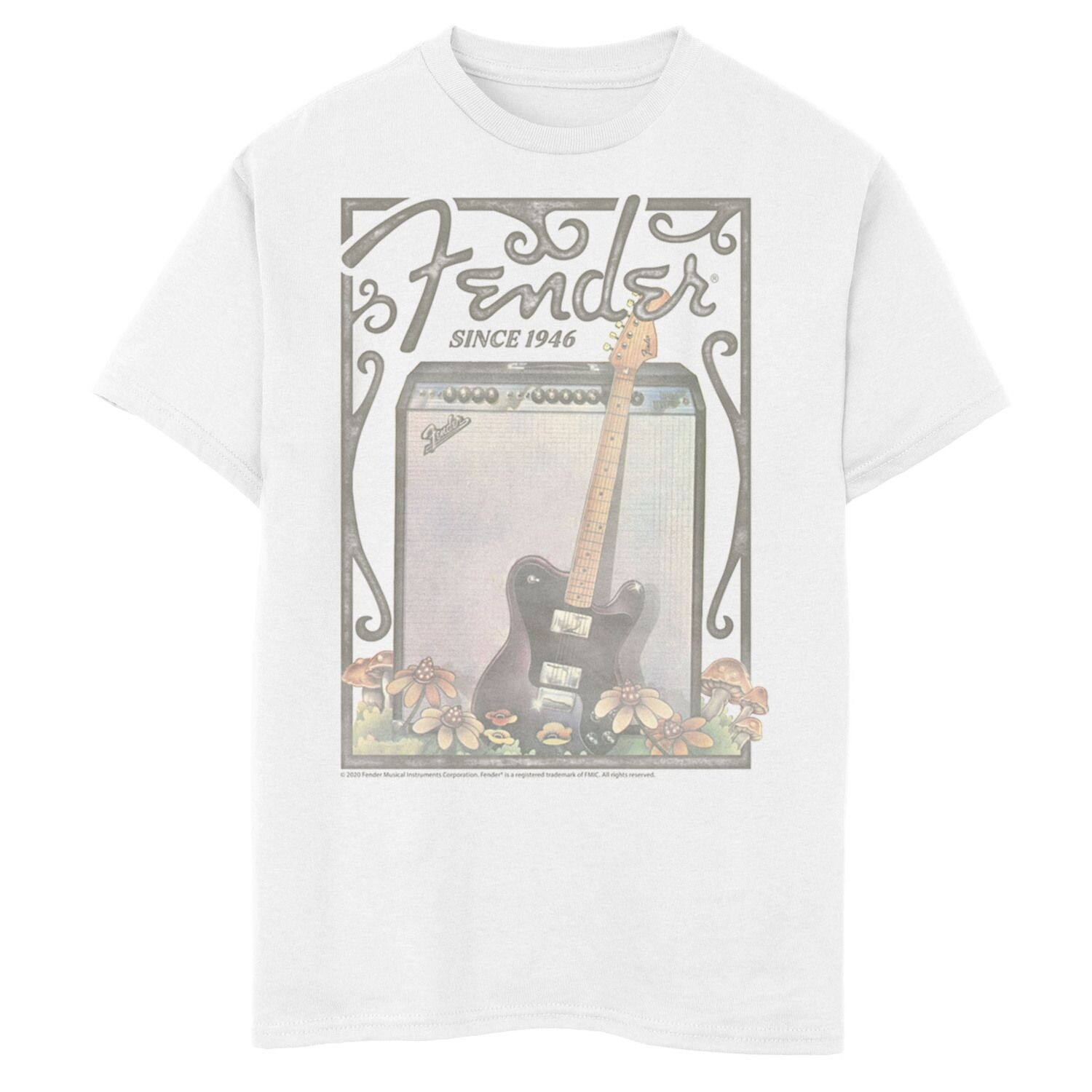 Футболка Fender с плакатом и гитарой в стиле ретро для мальчиков 8–20 лет Licensed Character
Футболка Fender с плакатом и гитарой в стиле ретро для мальчиков 8–20 лет Licensed Character