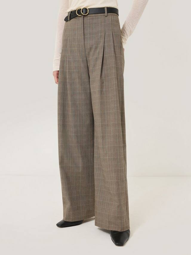 Широкие брюки nik из хлопчатобумажной смеси в клетку Jigsaw, коричневый
Широкие брюки nik из хлопчатобумажной смеси в клетку Jigsaw, коричневый