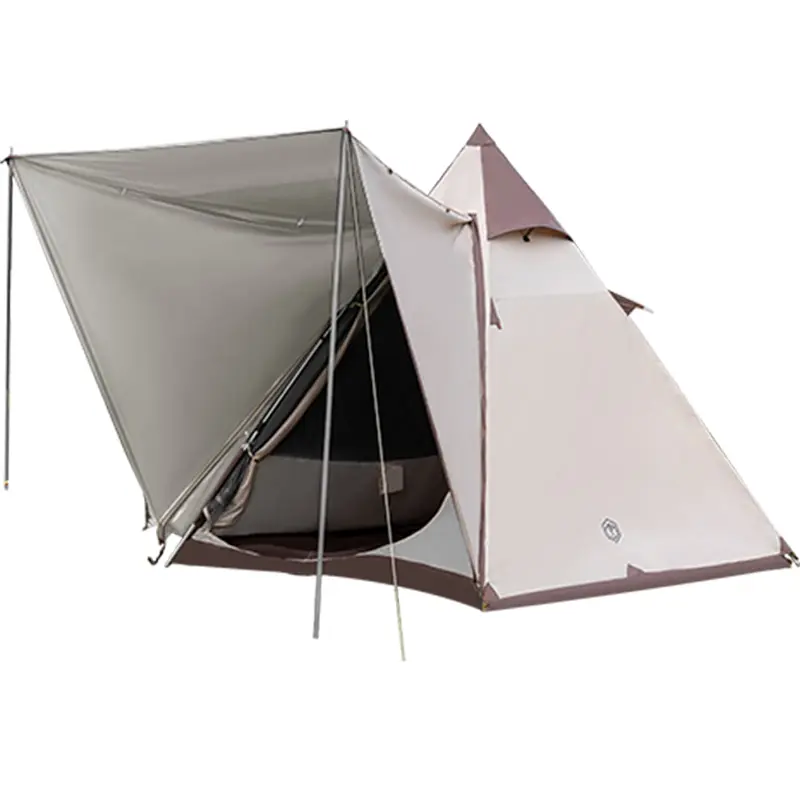 Индийская палатка производства Токио, палатка-пирамида для кемпинга на открытом воздухе, автоматическое быстрое открывание, солнцезащитная и водонепроницаемая, большое пространство с карнизами
Индийская палатка производства Токио, палатка-пирамида для кемпинга на открытом воздухе, автоматическое быстрое открывание, солнцезащитная и водонепроницаемая, большое пространство с карнизами