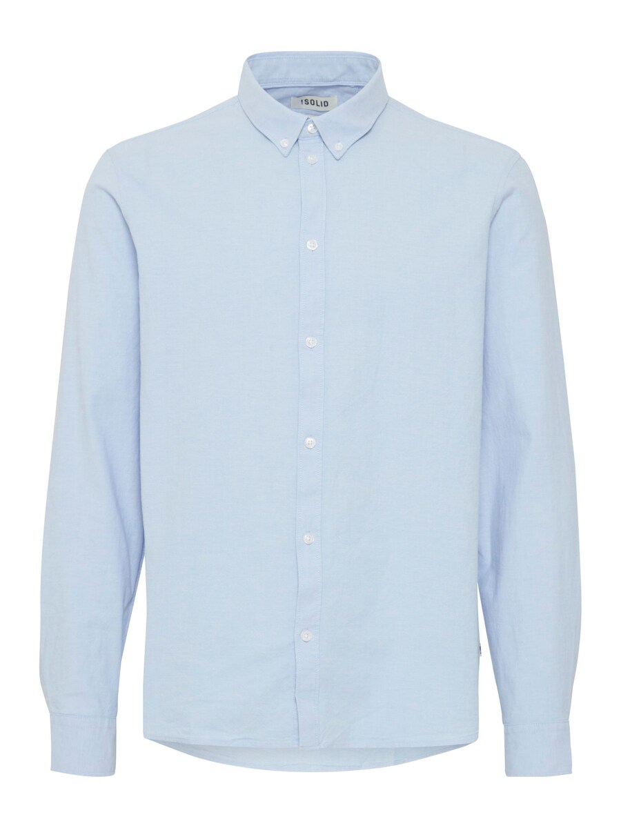 Рубашка обычного кроя на пуговицах !Solid SD Val, светло-синий 
Рубашка обычного кроя на пуговицах !Solid SD Val, светло-синий