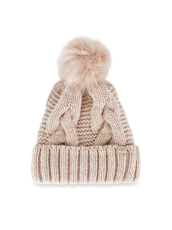 Зимняя шапка 4FWAW24ACAPF411, бежевый
Зимняя шапка 4FWAW24ACAPF411, бежевый