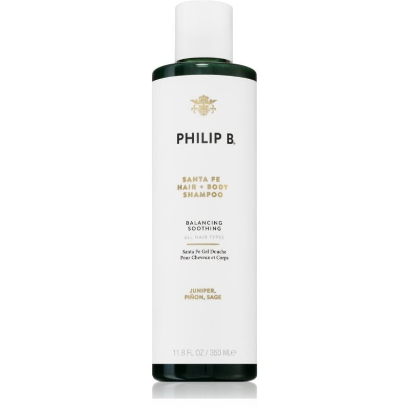 Philip B. Santa Fe Hair + Body Wash нежный шампунь для волос и тела 350 мл Inna Marka
Philip B. Santa Fe Hair + Body Wash нежный шампунь для волос и тела 350 мл Inna Marka