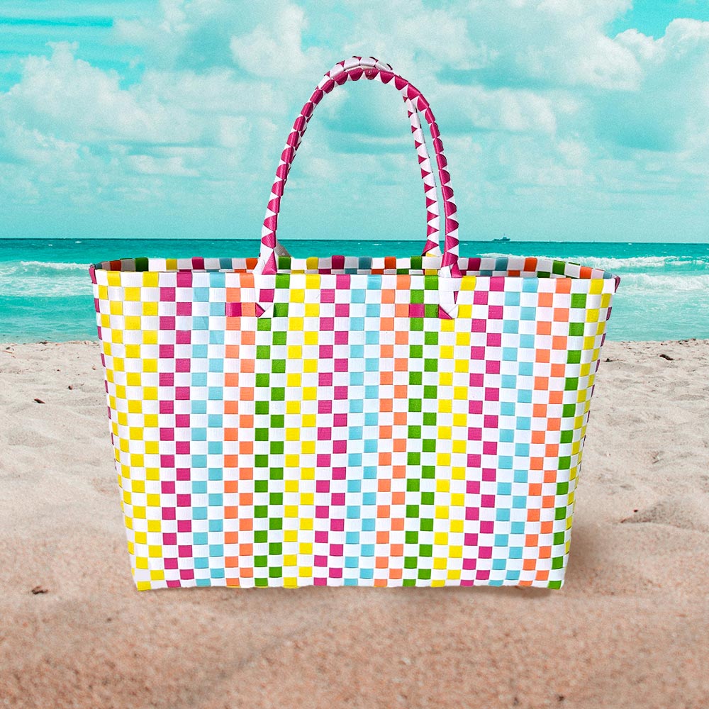 Плетеная объемная сумка-тоут или сумка через плечо FASHNZFAB, мультиколор
Плетеная объемная сумка-тоут или сумка через плечо FASHNZFAB, мультиколор