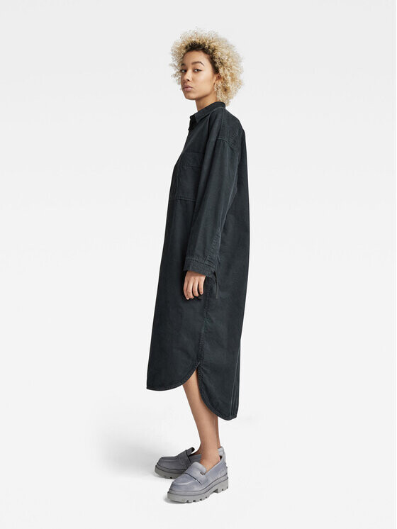 Платье-рубашка свободного кроя G-Star Raw, серый
Платье-рубашка свободного кроя G-Star Raw, серый