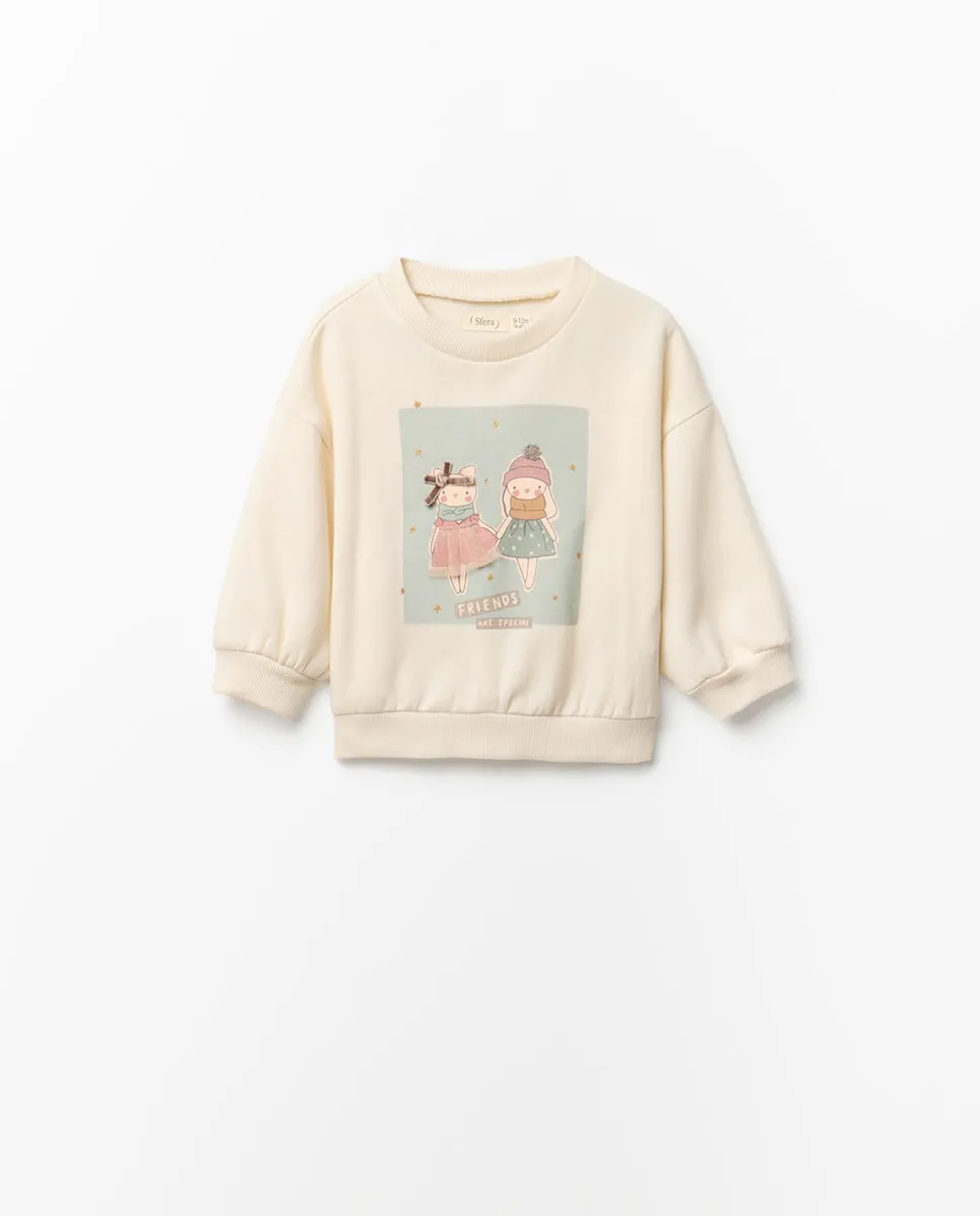 Толстовка для подружек Sfera, светло-бежевый
Толстовка для подружек Sfera, светло-бежевый