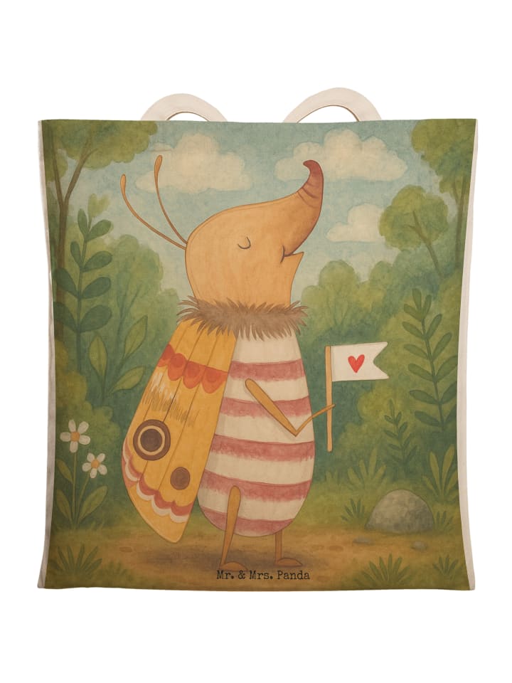 Mr. & Mrs. Panda Сумка-шоппер с изображением флага с изображением мотылька (без слогана) белого цвета
Mr. & Mrs. Panda Сумка-шоппер с изображением флага с изображением мотылька (без слогана) белого цвета