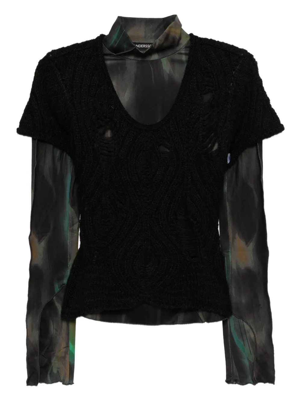 Комплект из двух топов с узором Andersson Bell, черный
Комплект из двух топов с узором Andersson Bell, черный