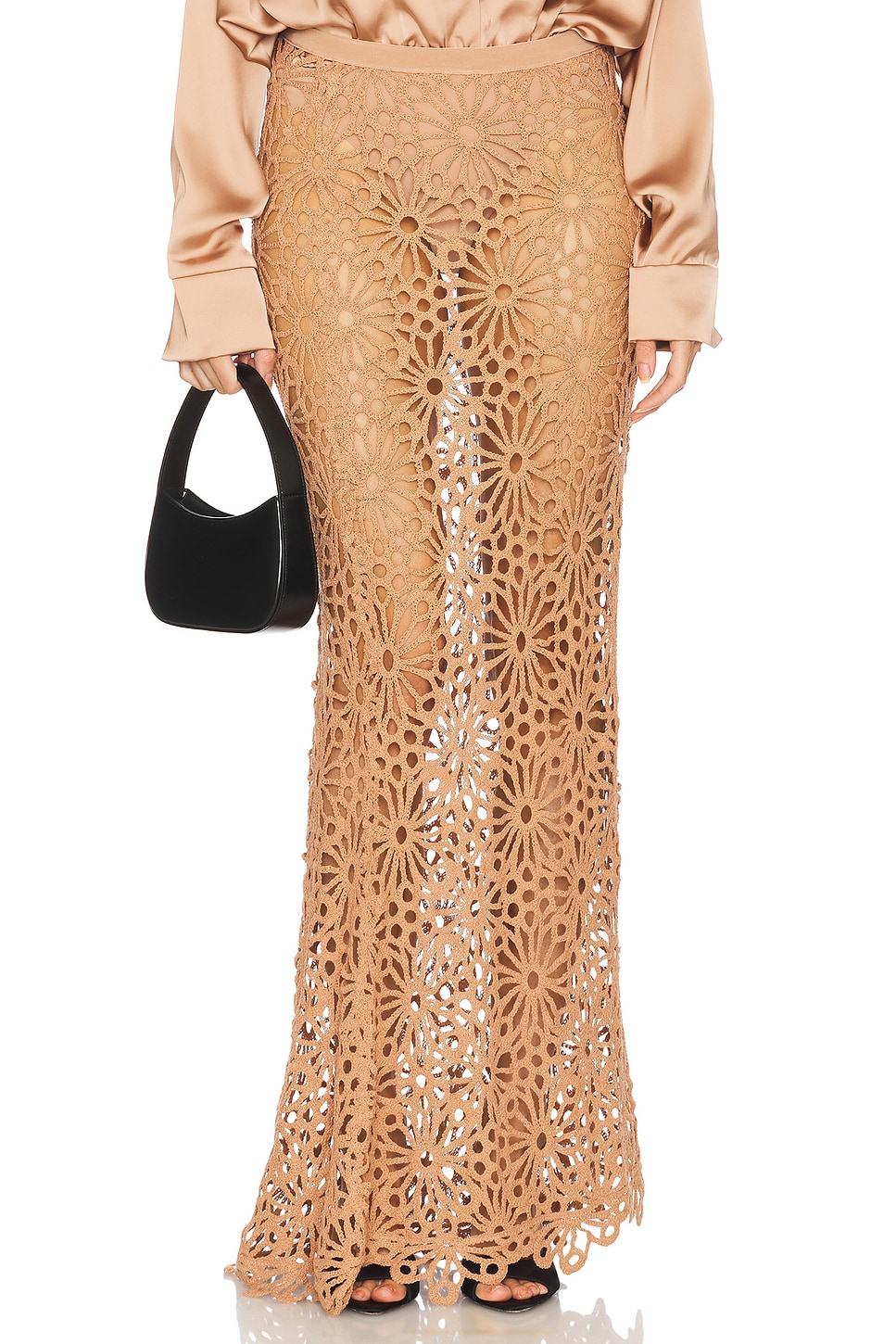 Длинная юбка Obie Norma Kamali, cappuccino
Длинная юбка Obie Norma Kamali, cappuccino