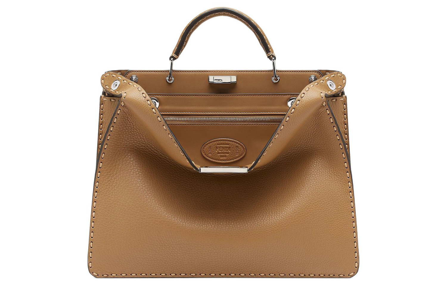 FENDI Peekaboo ISeeU кожаная плечевая сумка, кроссбоди, мужская сумка beige
FENDI Peekaboo ISeeU кожаная плечевая сумка, кроссбоди, мужская сумка beige