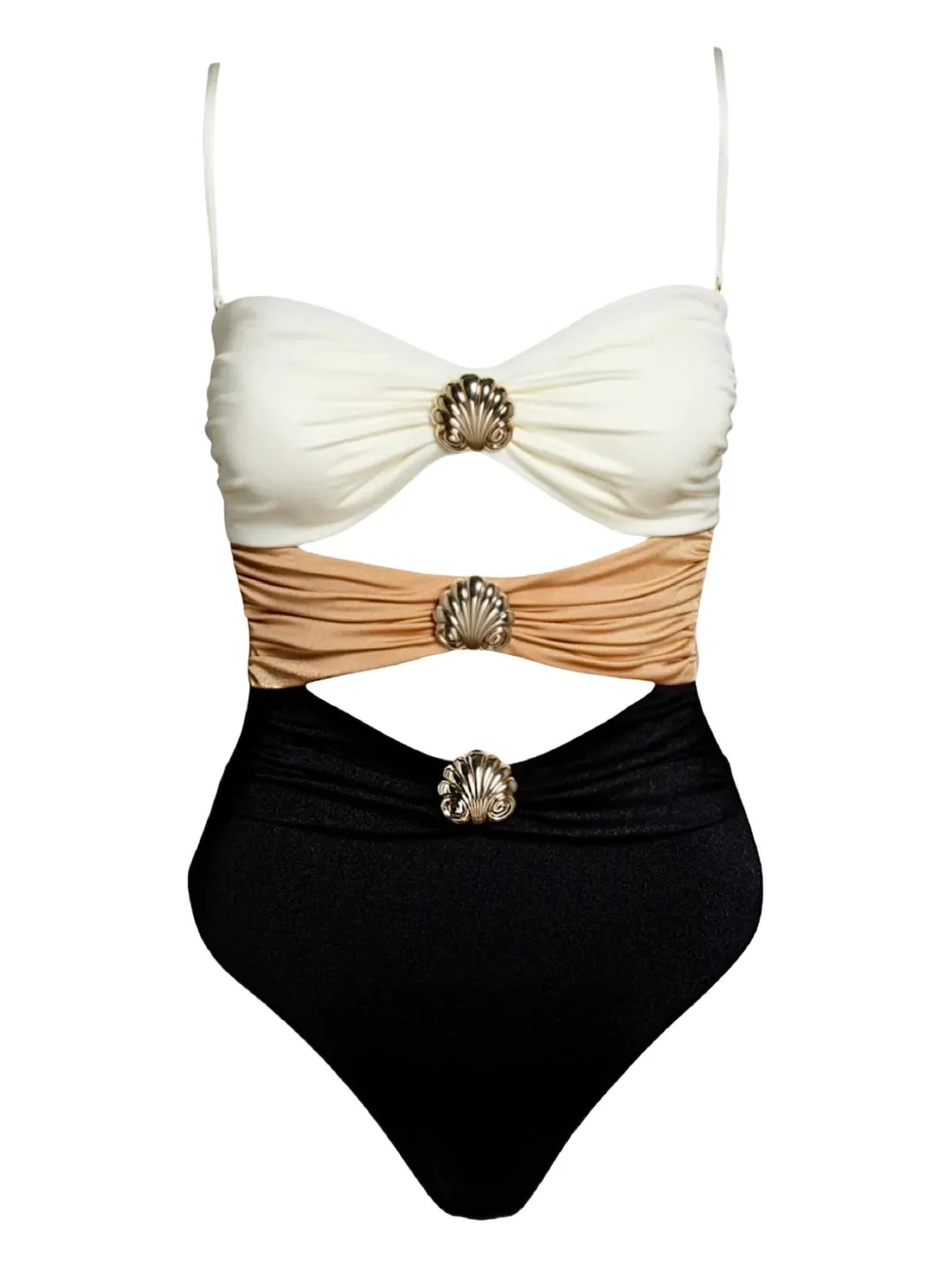 Купальник, украшенный ракушками SOFIA ERHAN, белый
Купальник, украшенный ракушками SOFIA ERHAN, белый