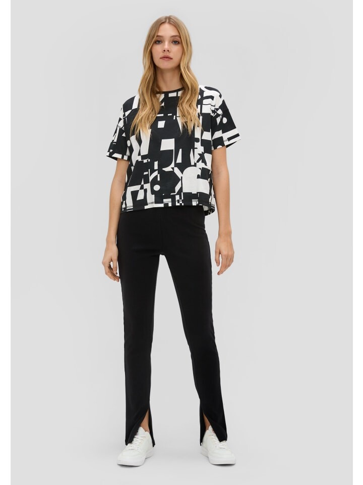 Леггинсы QS, цвет schwarz/weiß
Леггинсы QS, цвет schwarz/weiß