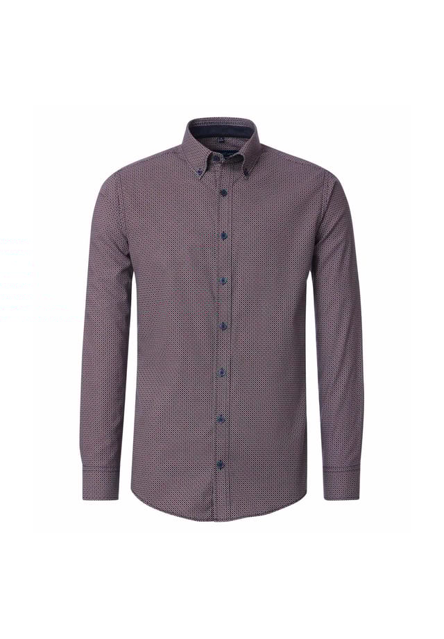 Повседневная рубашка с принтом удобная посадка Casamoda, красный
Повседневная рубашка с принтом удобная посадка Casamoda, красный