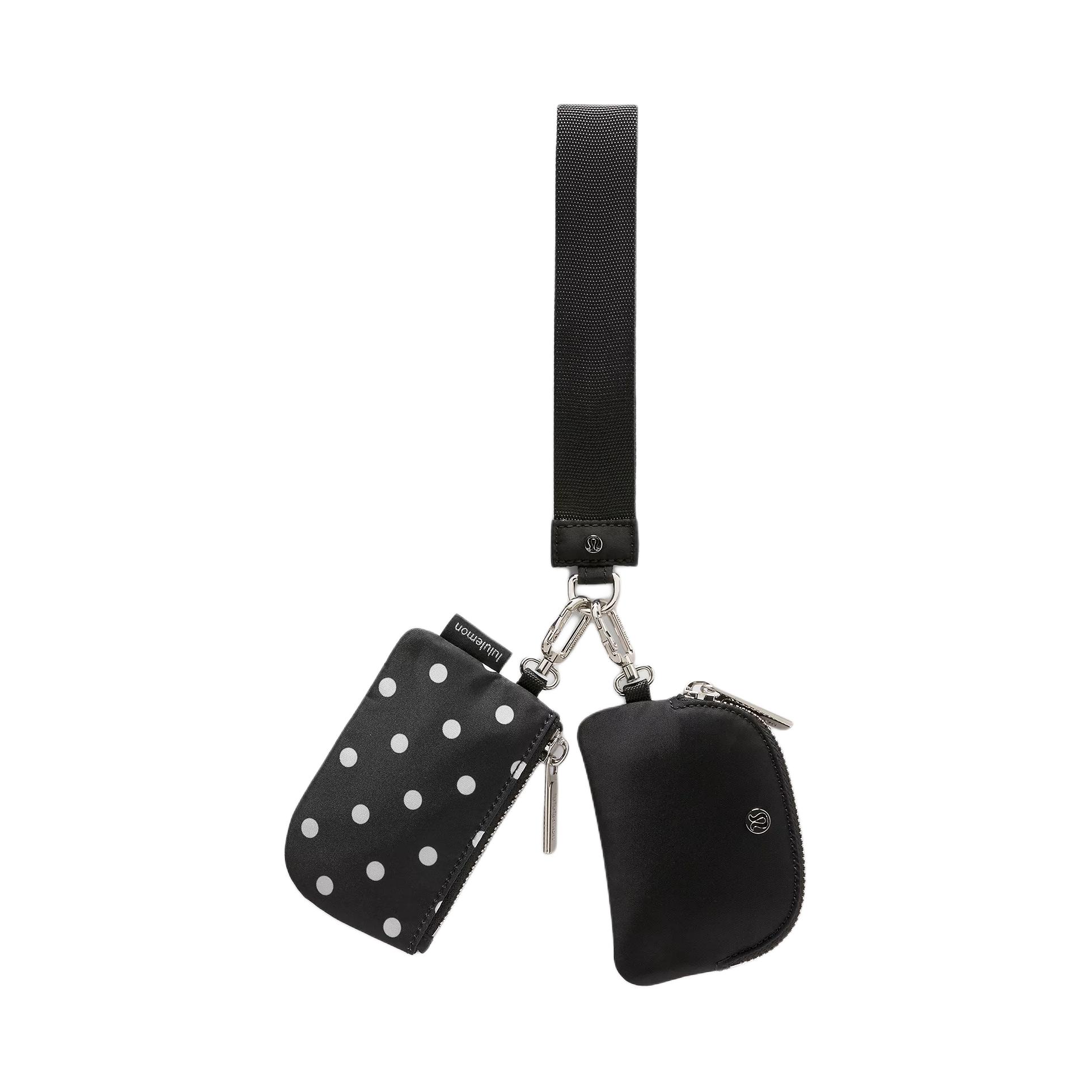 Lululemon Нейлоновый кошелек для монет женский черно-белый, Black & White
Lululemon Нейлоновый кошелек для монет женский черно-белый, Black & White