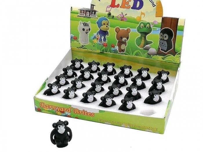 Брелок со световым звуком обезьянки (24 шт.) Inna marka
Брелок со световым звуком обезьянки (24 шт.) Inna marka