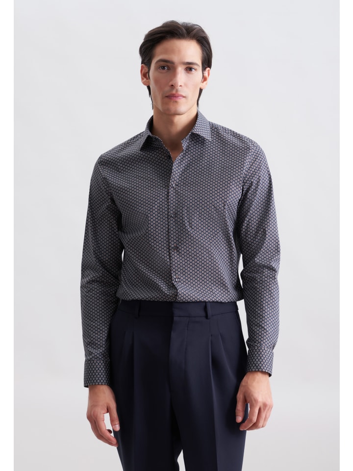 Seidensticker Деловая рубашка коричневого цвета
Seidensticker Деловая рубашка коричневого цвета