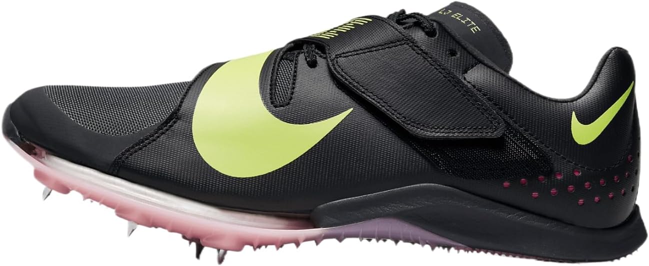 Кроссовки Zoom Elite для прыжков в длину (унисекс, белый/черный, оранжевый с лазерным эффектом, ярко-розовый) от Nike, Anthracite/Black-Fierce Pink
Кроссовки Zoom Elite для прыжков в длину (унисекс, белый/черный, оранжевый с лазерным эффектом, ярко-розовый) от Nike, Anthracite/Black-Fierce Pink