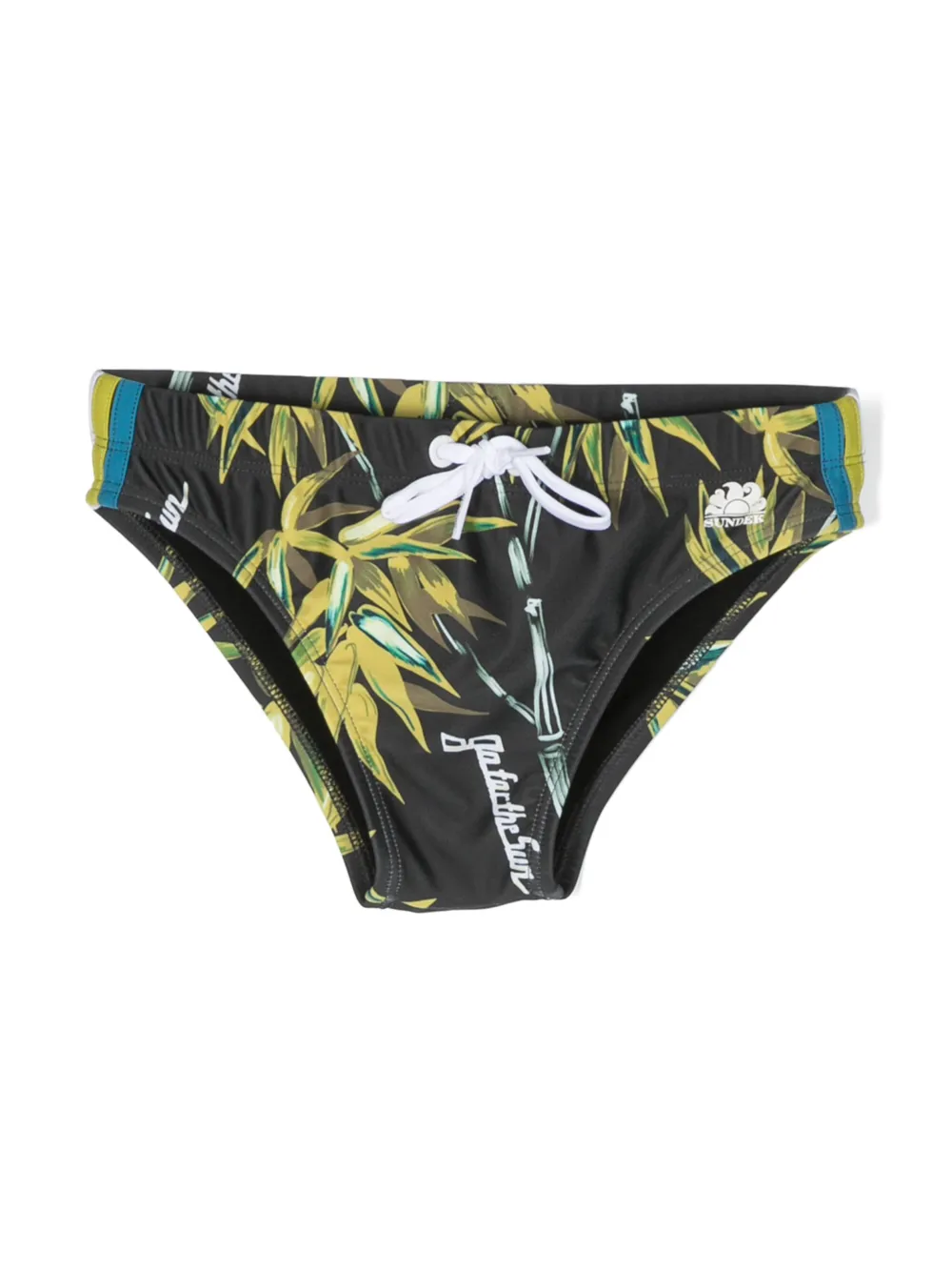 Плавки с кулиской и логотипом Sundek, зеленый
Плавки с кулиской и логотипом Sundek, зеленый