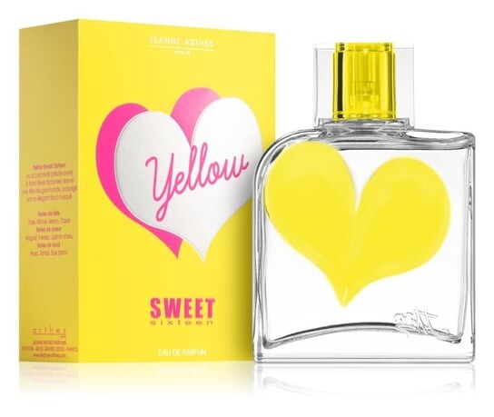 Парфюмированная вода, 100 мл Jeanne Arthes, Sweet Sixteen Yellow
Парфюмированная вода, 100 мл Jeanne Arthes, Sweet Sixteen Yellow