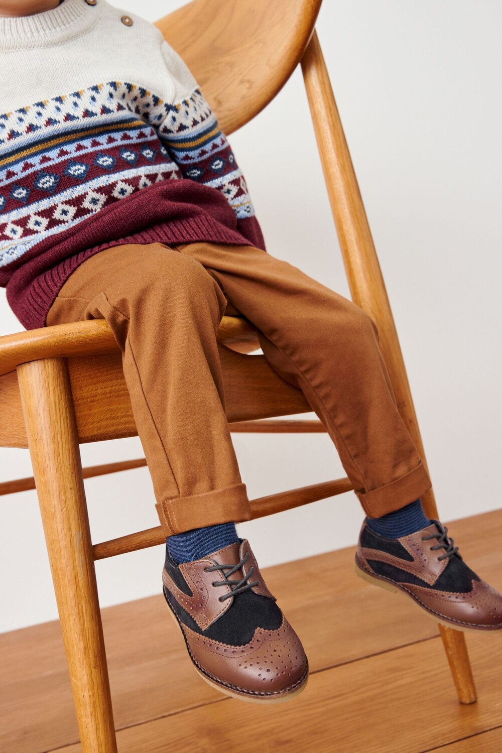 Кожаные туфли-броги Next, синий
Кожаные туфли-броги Next, синий