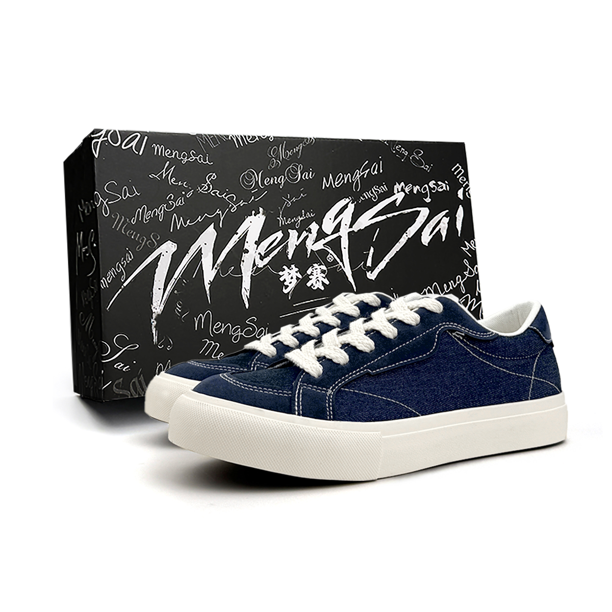 Mengsai Низкие противоскользящие износостойкие кроссовки для скейтбординга, мужские, джинсовые, синие
Mengsai Низкие противоскользящие износостойкие кроссовки для скейтбординга, мужские, джинсовые, синие