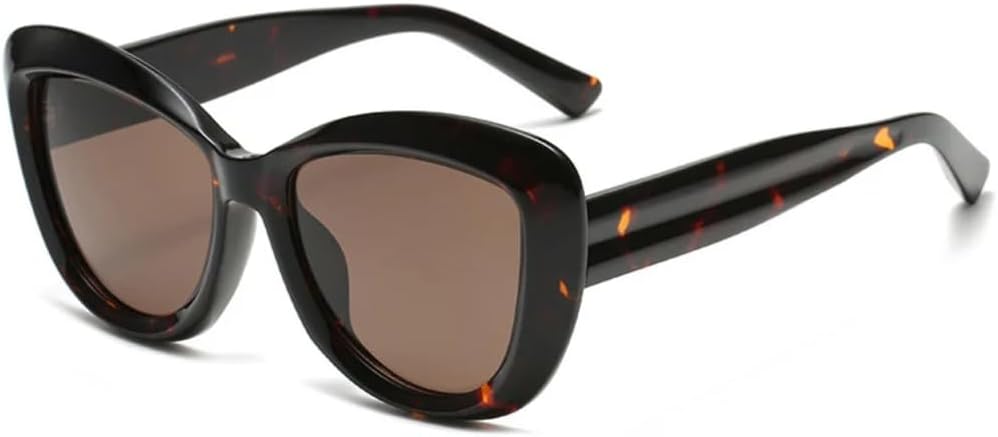 Солнцезащитные очки с защитой UV400 | Панк-стиль «кошачий глаз», большая оправа | для женщин и мужчин, для занятий спортом на открытом воздухе и вождения DSVIGF, Leopard-brown
Солнцезащитные очки с защитой UV400 | Панк-стиль «кошачий глаз», большая оправа | для женщин и мужчин, для занятий спортом на открытом воздухе и вождения DSVIGF, Leopard-brown