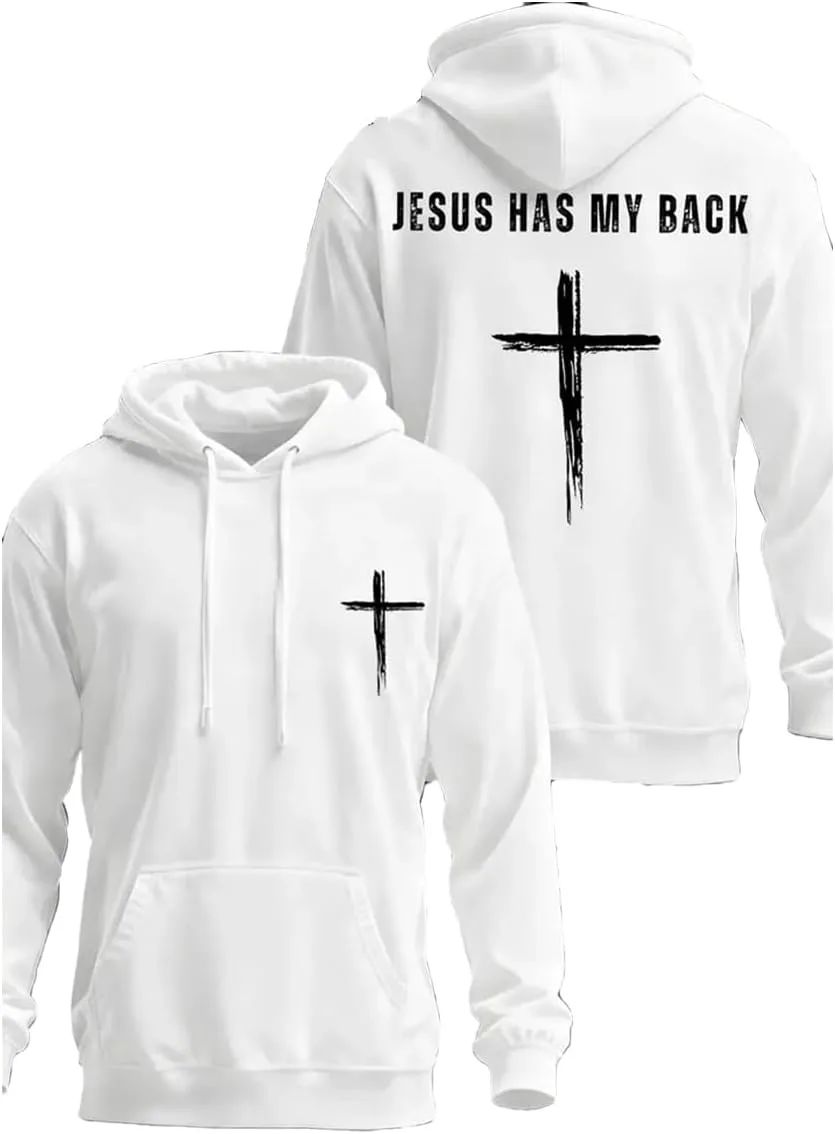 Толстовка с молнией Jesus Has My Back, Jesus The Way The Truth The Life, мужская, ретро, вера CIVIZILUX
Толстовка с молнией Jesus Has My Back, Jesus The Way The Truth The Life, мужская, ретро, вера CIVIZILUX