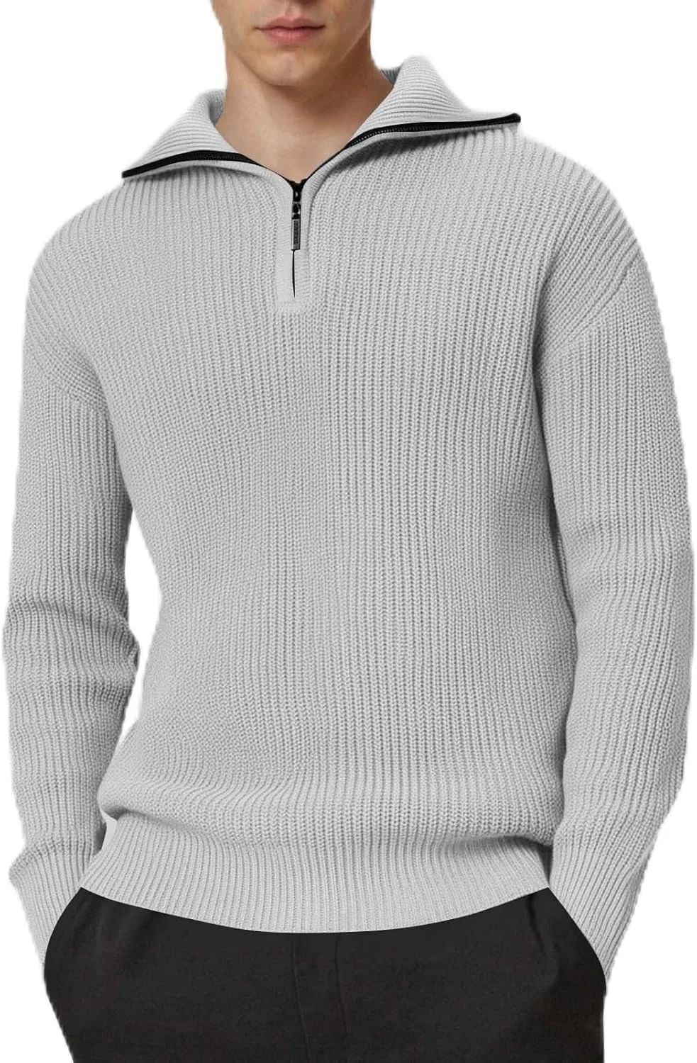 Толстовка Quarter Zip с воротником стойкой, мужская, теплая, зимняя
Толстовка Quarter Zip с воротником стойкой, мужская, теплая, зимняя