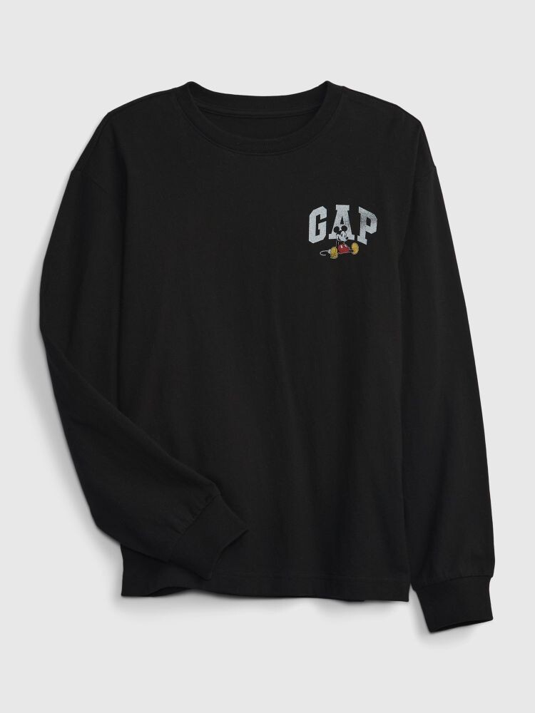 Детская футболка Gap, черный 
Детская футболка Gap, черный