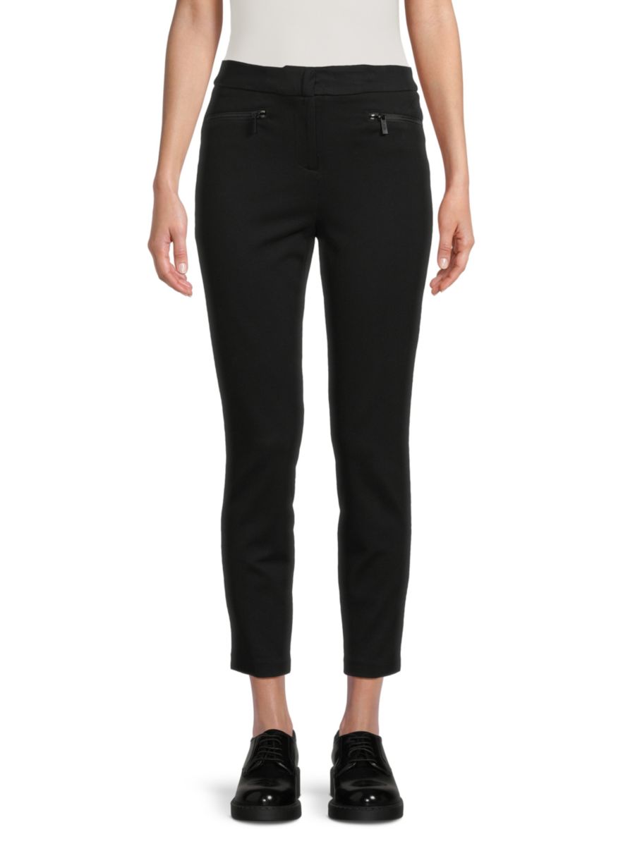 Укороченные брюки с плоским передом Calvin Klein, черный
Укороченные брюки с плоским передом Calvin Klein, черный