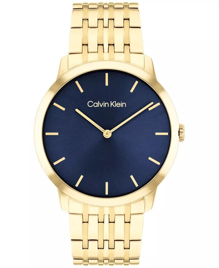 Мужские часы Intrigue с золотистым браслетом из нержавеющей стали, 40 мм Calvin Klein, желтый
Мужские часы Intrigue с золотистым браслетом из нержавеющей стали, 40 мм Calvin Klein, желтый
