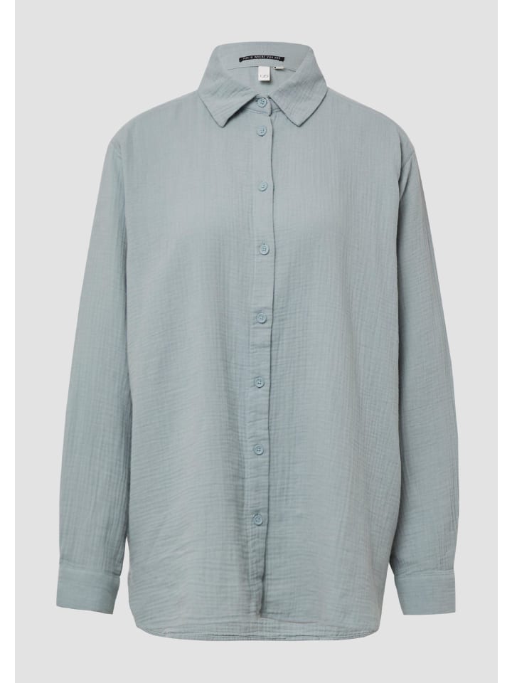 Блузка в цвете 7217_зеленый шалфей QS
Блузка в цвете 7217_зеленый шалфей QS