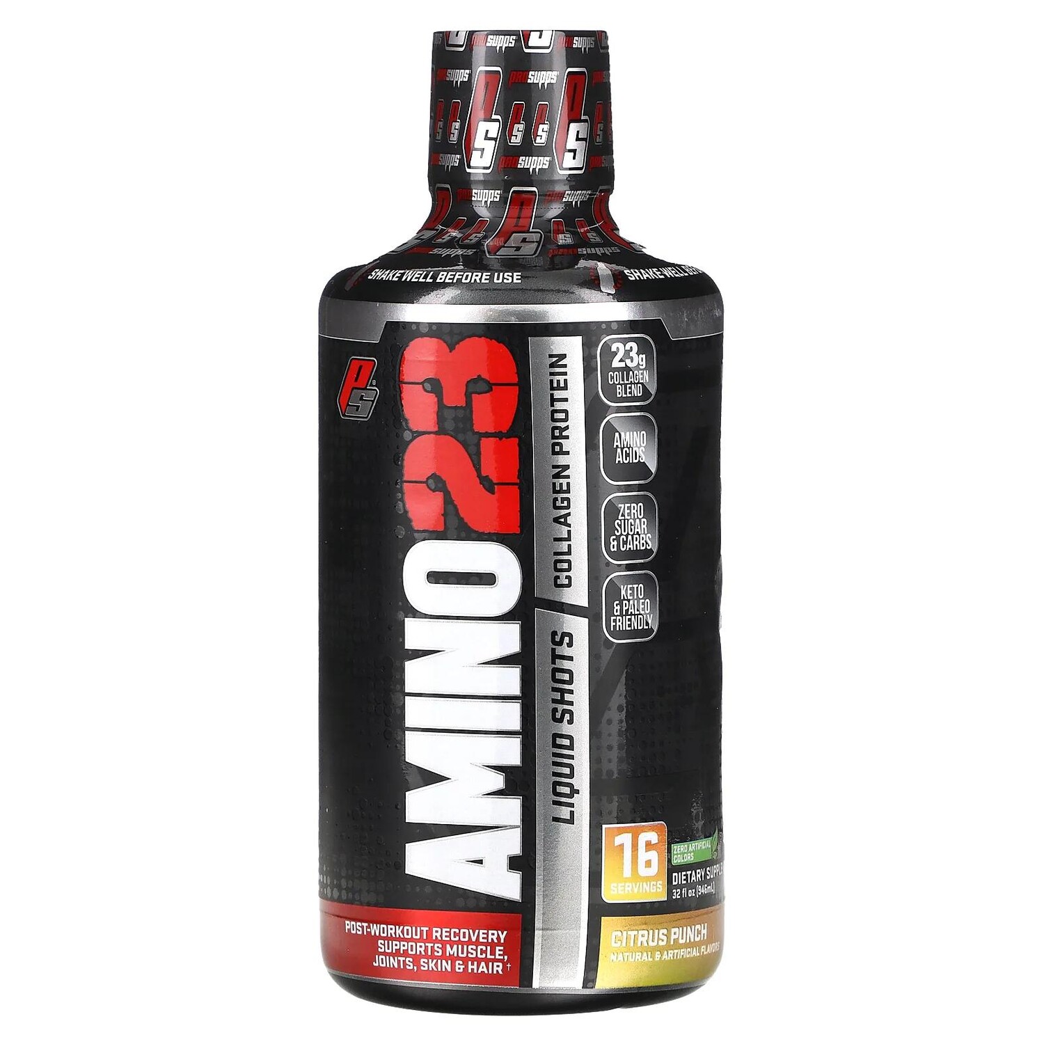 ProSupps Amino 23 Цитрусовый пунш 32 унц. (946 мл)
ProSupps Amino 23 Цитрусовый пунш 32 унц. (946 мл)