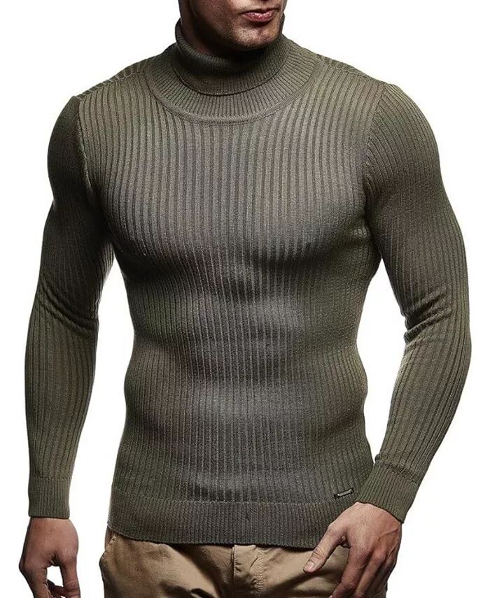 Мужской свитер-водолазка Slim Fit Polo Neck Longsleeve | Водолазка с длинным рукавом для мужчин Leif Nelson, коричневый/бежевый
Мужской свитер-водолазка Slim Fit Polo Neck Longsleeve | Водолазка с длинным рукавом для мужчин Leif Nelson, коричневый/бежевый
