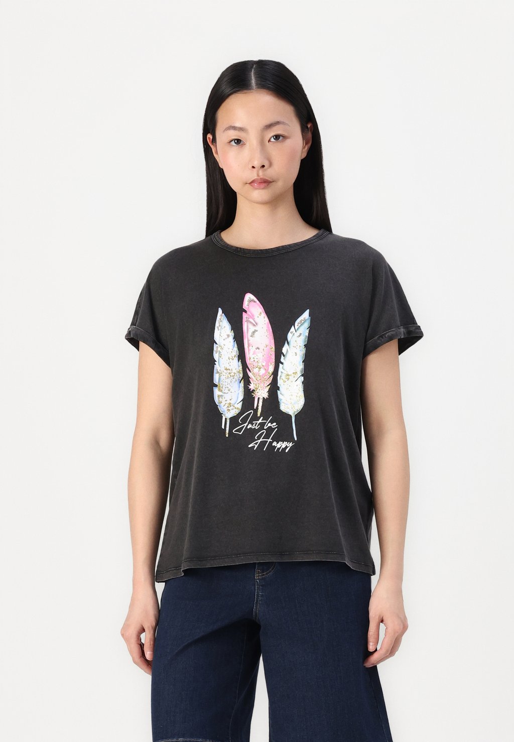 Футболка с принтом ONLLUCY LIFE ONLY, черный
Футболка с принтом ONLLUCY LIFE ONLY, черный