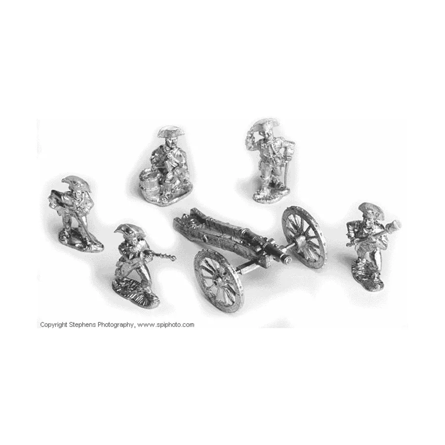 Континентальная артиллерия, American War of Independence Miniatures (25mm)
Континентальная артиллерия, American War of Independence Miniatures (25mm)