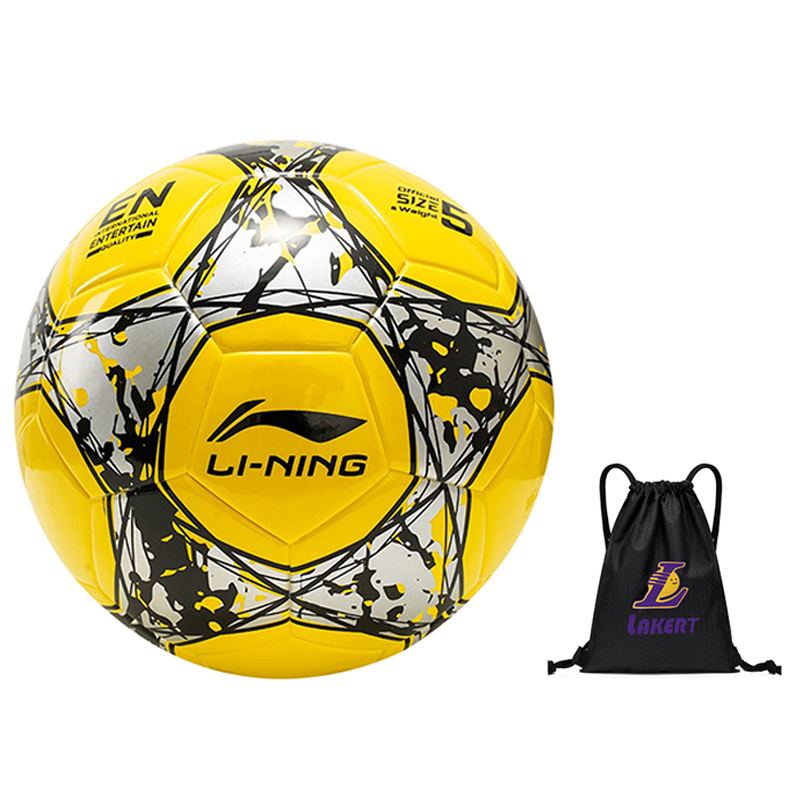 LINING Размер 5 футбольный мяч TPU бесшовный термосварной унисекс ярко-желтый
LINING Размер 5 футбольный мяч TPU бесшовный термосварной унисекс ярко-желтый