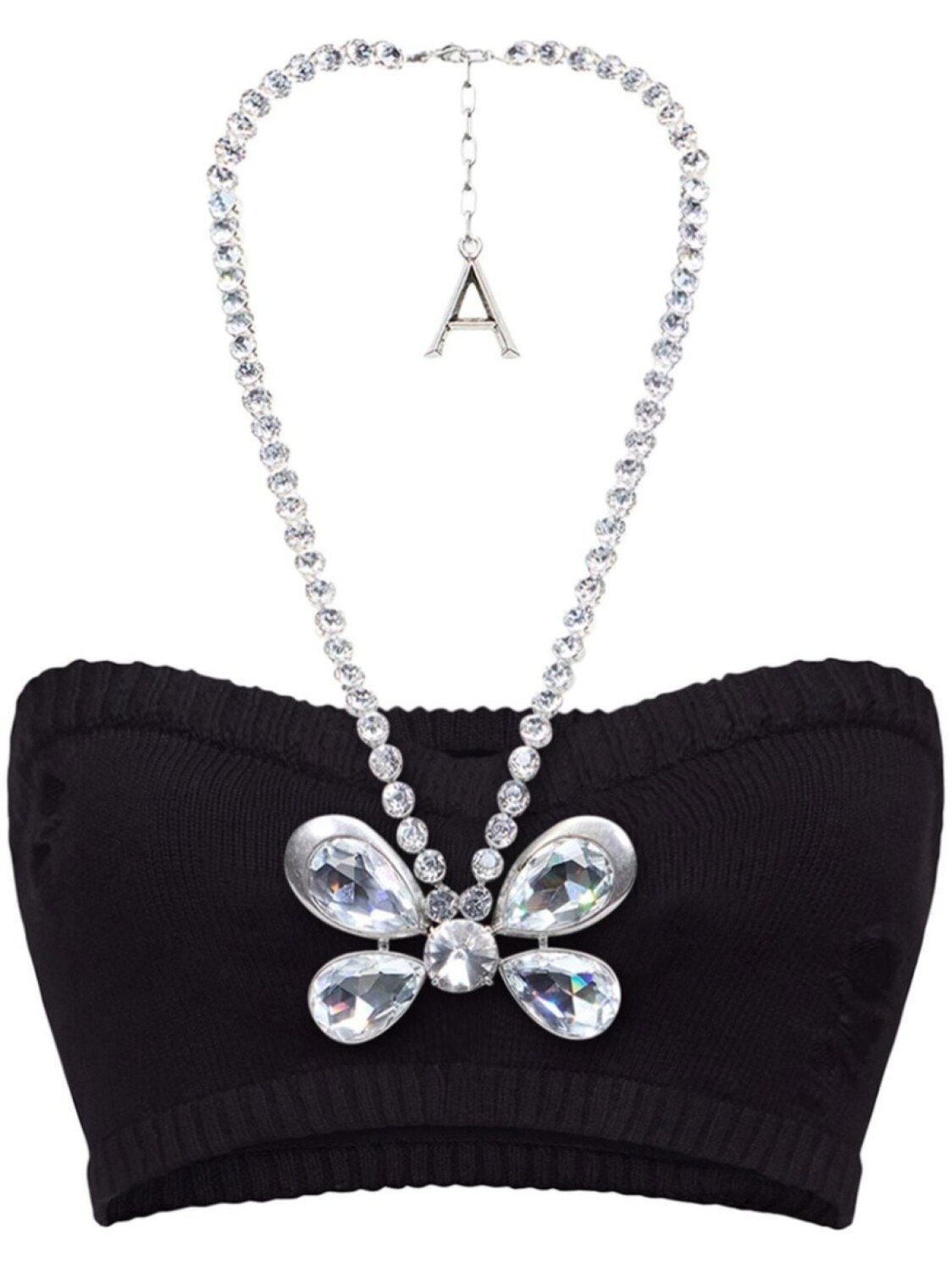 AREA трикотажный топ-бандо Crystal Butterfly, черный
AREA трикотажный топ-бандо Crystal Butterfly, черный