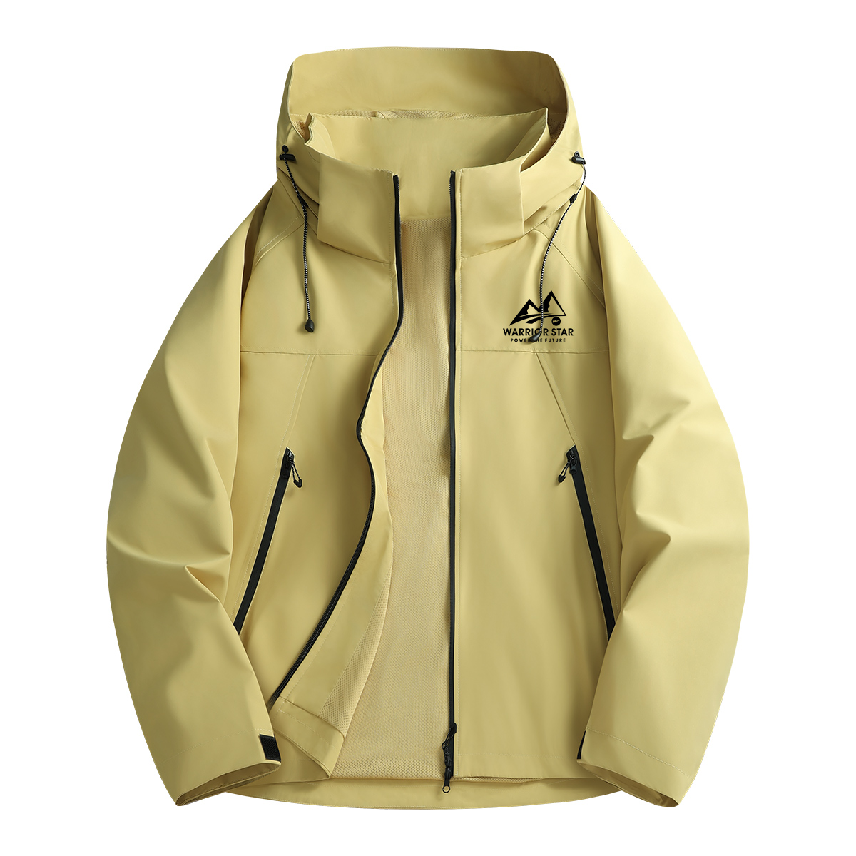 WARRIOR Городская ветровка непромокаемая, Light Yellow 
WARRIOR Городская ветровка непромокаемая, Light Yellow